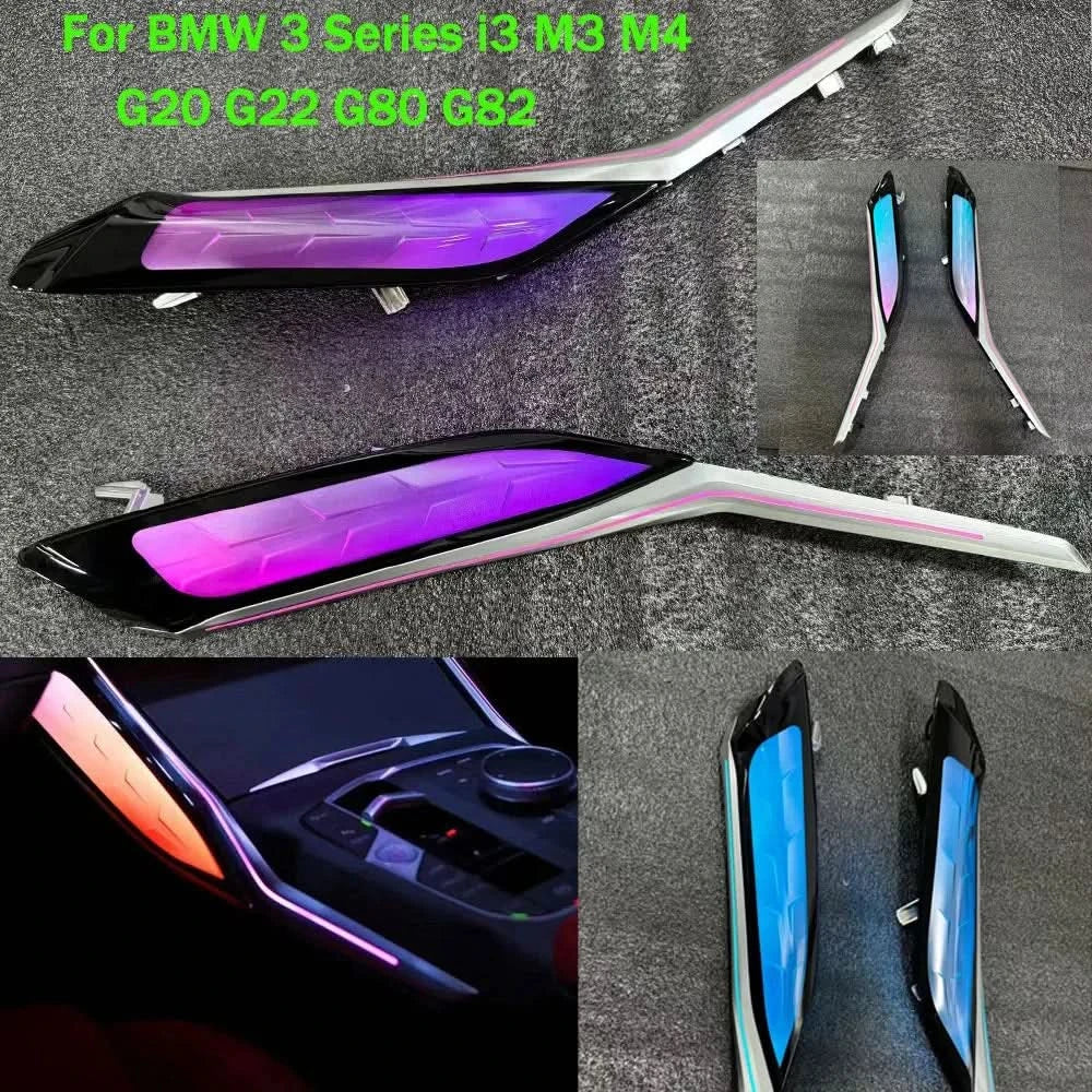 BMW G-Series Crystal Center Console Ambient Light – 11-Color Interior Saddle Lighting Upgrade