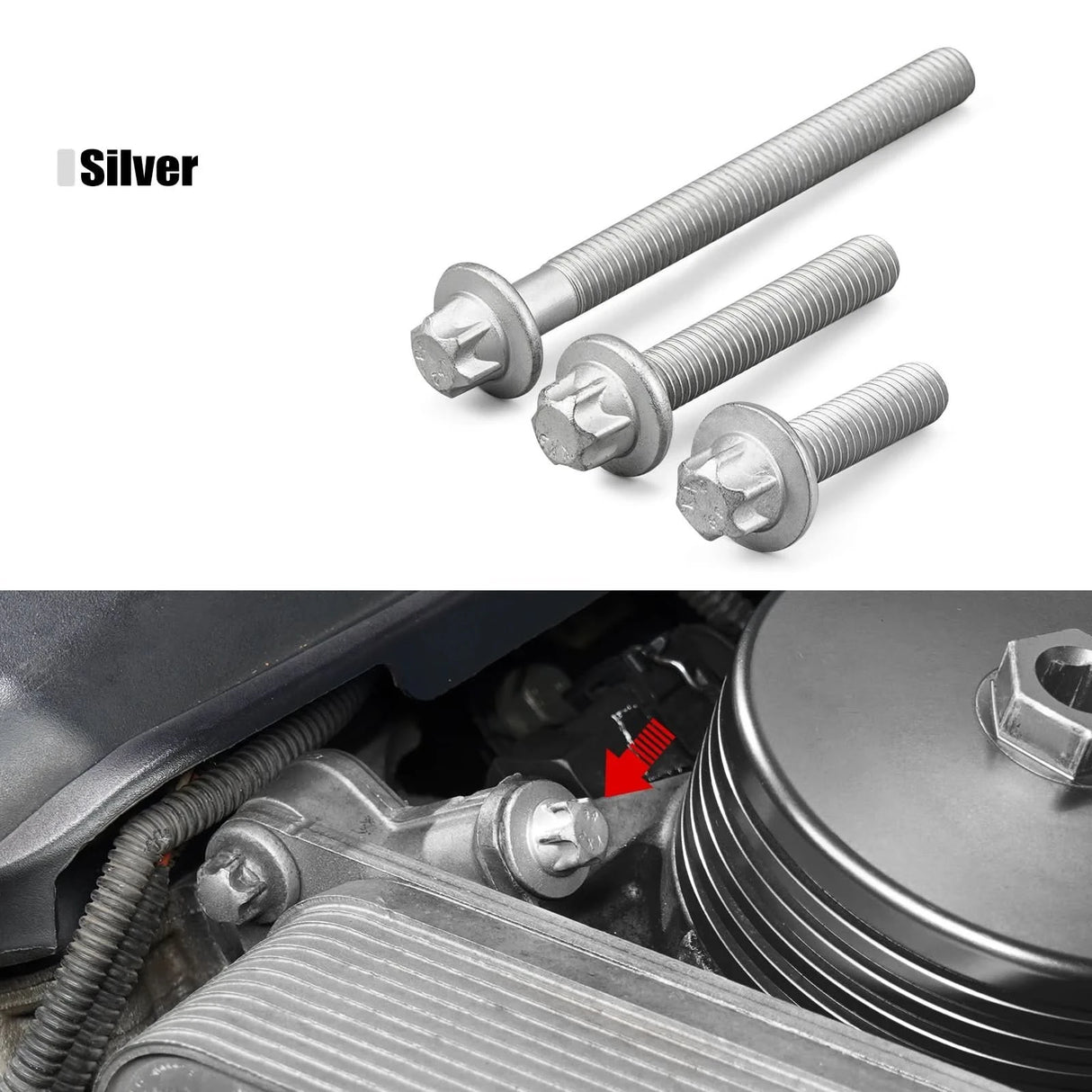 Oil Filter Housing Bolt Kit for BMW N52 N54 N55 S55 Engines
