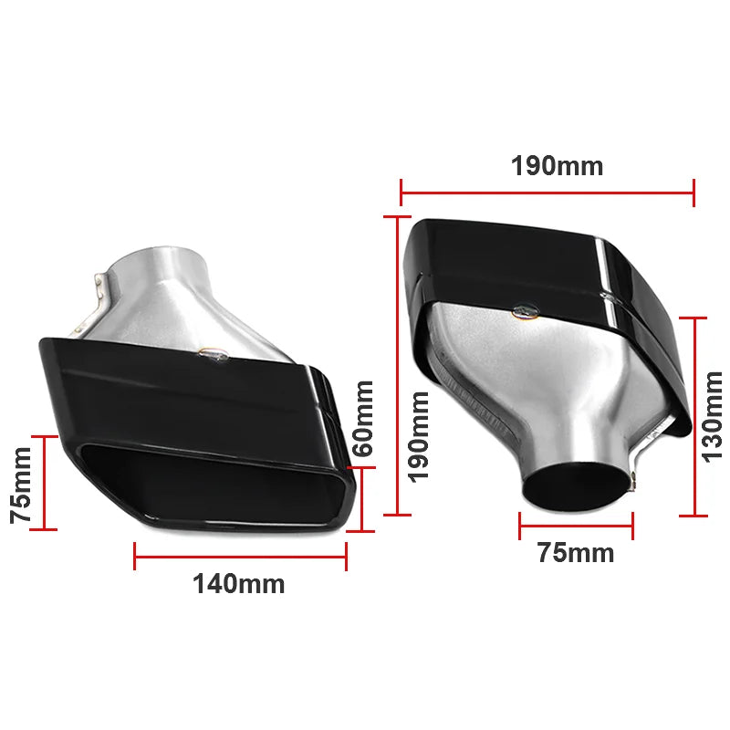 Exhaust Tip Upgrade for BMW 5 Series G30/G31 (2019–2023)