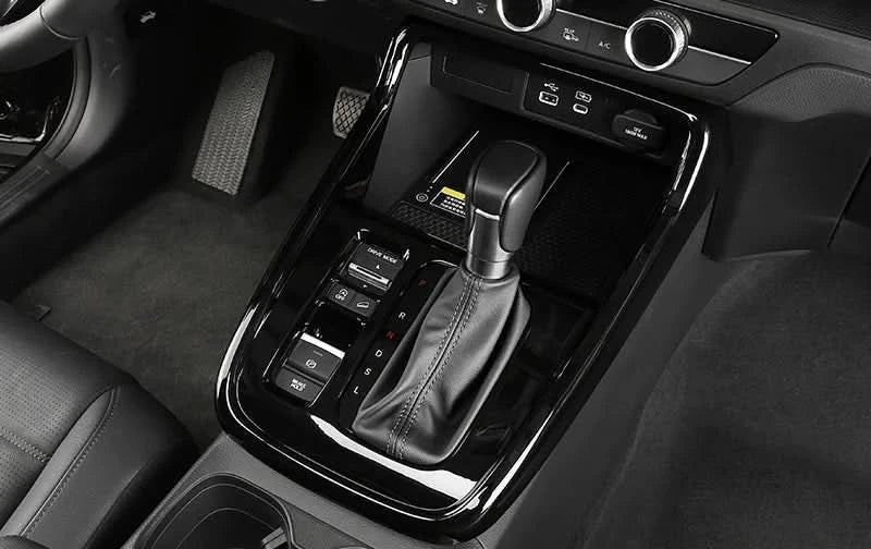 Honda CR-V 6th Gen Gear Shift Panel Trim – Carbon-Style ABS Interior Cover (2023–2025)