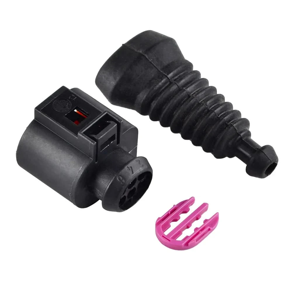 LSU4.9 Wideband O2 Sensor Connector Plug Kit – Replacement Harness Housing (1J0973713)