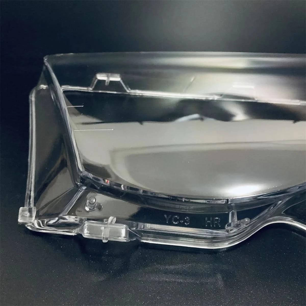 Clear Headlight Lens Covers – Fits BMW E46 3-Series Sedan/Wagon (1998–2001) | OEM-Style Replacement Lamp Shell Set (2PCS)