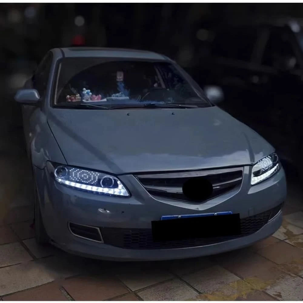 Mazda 6 LED Projector Headlights – DRL Upgrade with Sequential Turn Signals