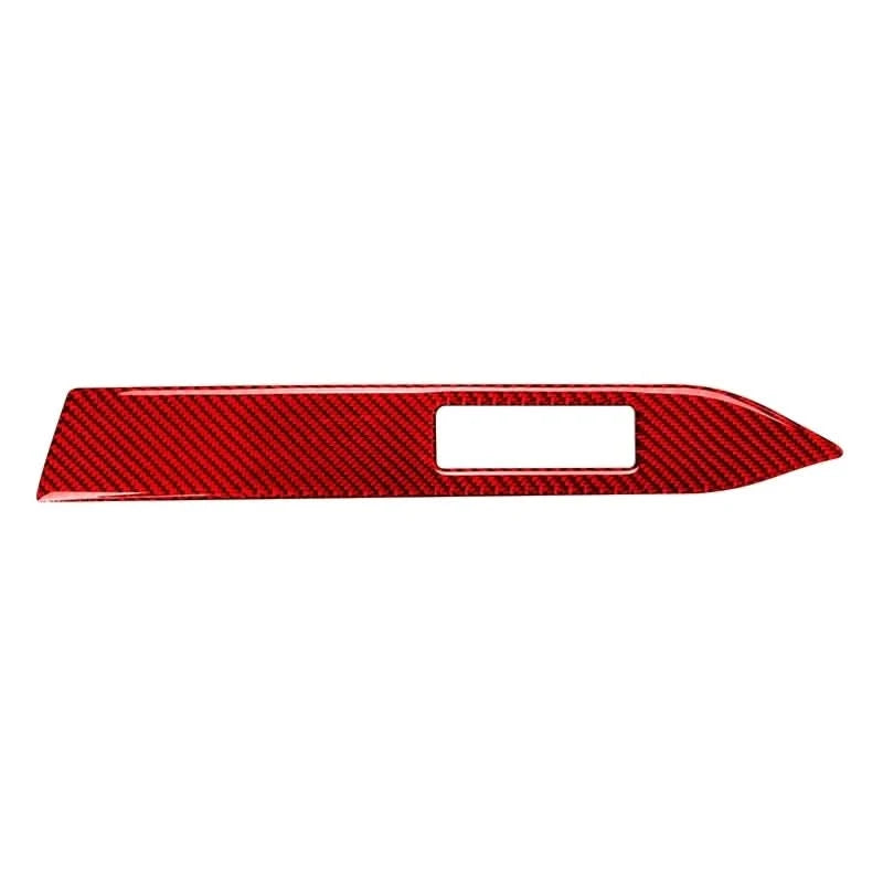 Carbon Fiber Interior Trim Sticker Set – Ford Mustang 2015–2021 Dashboard & Console Accents