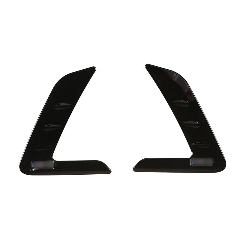 Side Fender Air Vent Trim Covers for BMW 3 Series G20 G28 (2021–2023) – Gloss Black / Carbon Look