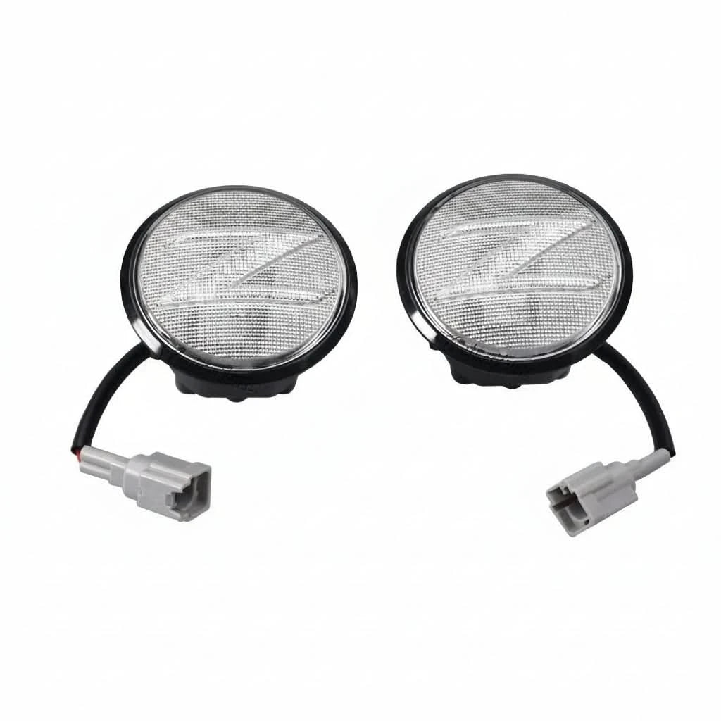 LED Dynamic Z-Logo Side Marker Lights — Sequential Turn Signals for Nissan 370Z (2009–2020)
