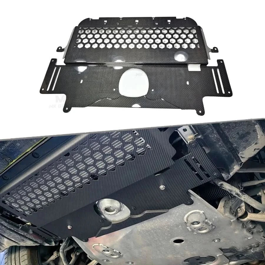 BMW G8X Dry Carbon Fiber Engine Lower Cover – Front Underguard Skid Plate (2021–2025)