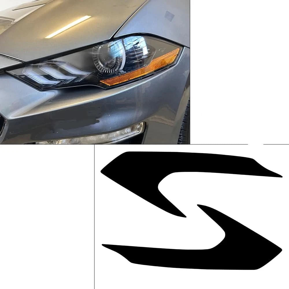 Signal Lamp Trim Film for Ford Mustang 2018–2021 | Waterproof Exterior Styling Decal