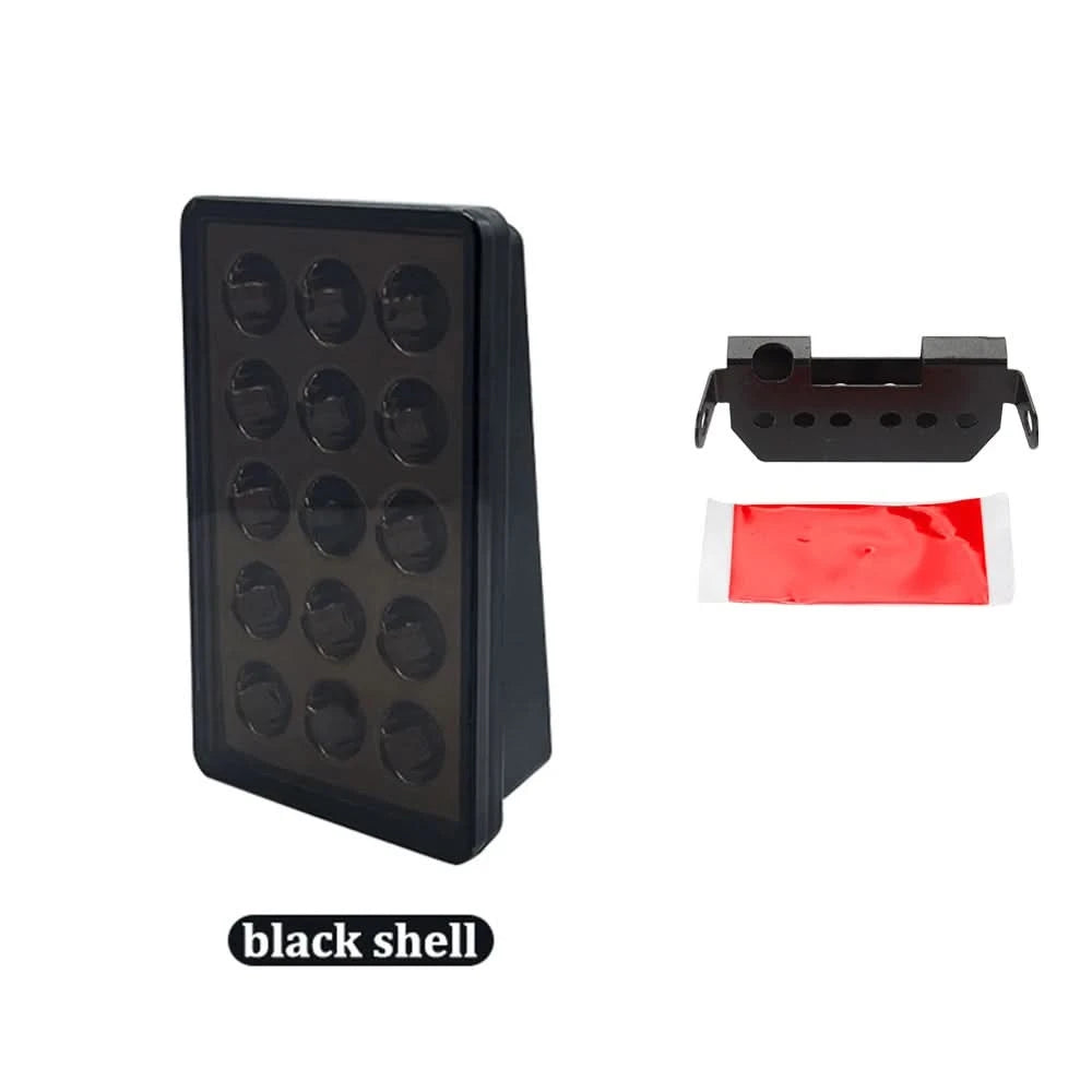 F1-Style LED Rear Brake Light – 12V Strobe & Running Light Warning Lamp (Universal Fit)