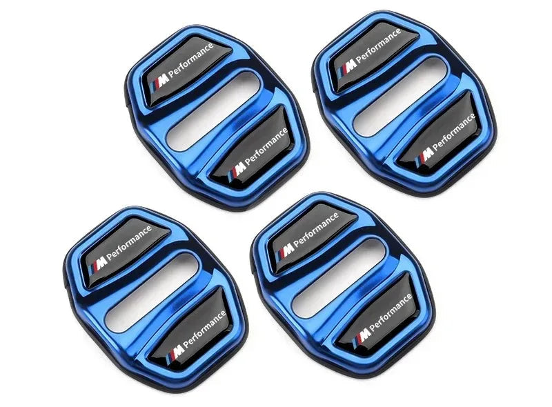 4PCS Door Lock Cover Set for BMW 3 5 Series X1 X3 X4 X5 G20 G30 G32 F48 G01 G02 F15 G05 G07 G11 G22 G26 U10 – Protective Lock Trim Caps