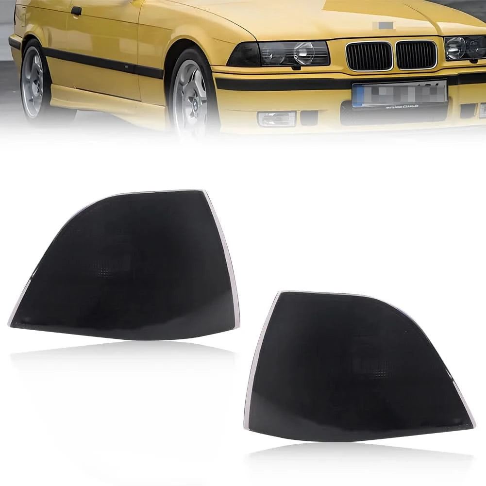 BMW E36 Coupe Front Corner Turn Signal Lights – Amber / Clear / Smoked (1992–1999, Pair)