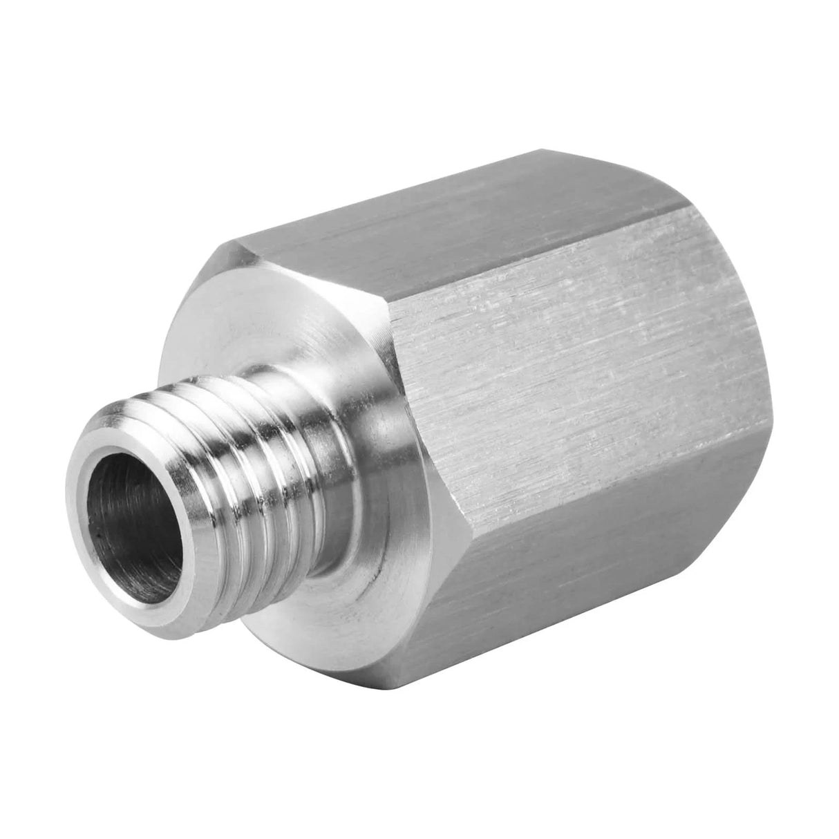 LS Engine Coolant Temp Sensor Adapter – M12x1.5 to 3/8” NPT (Stainless Steel)