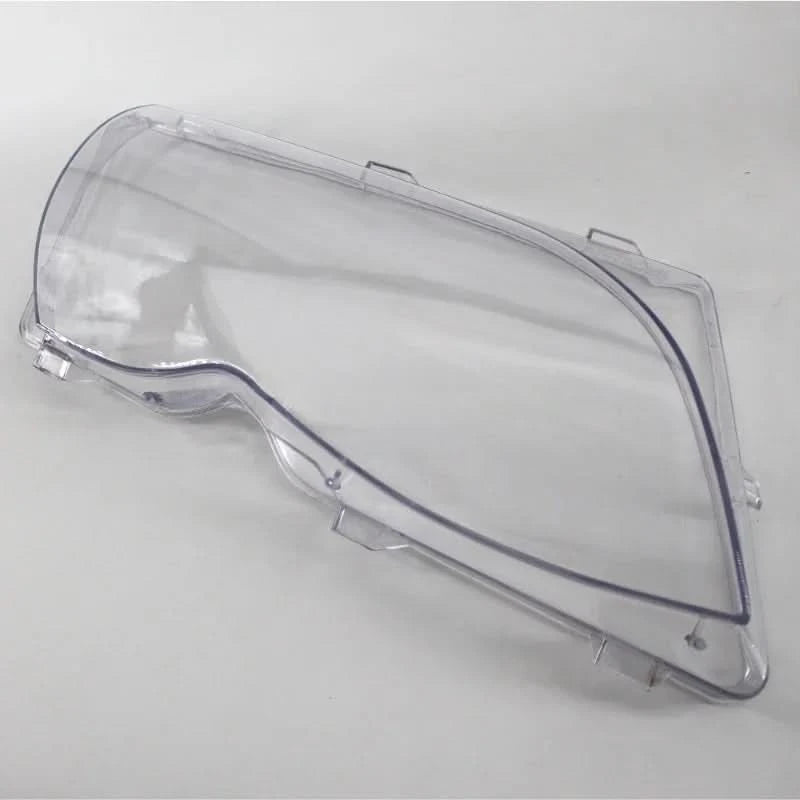 BMW E46 Sedan Headlight Lens Covers (2002–2005) – Clear Replacement PC Lenses