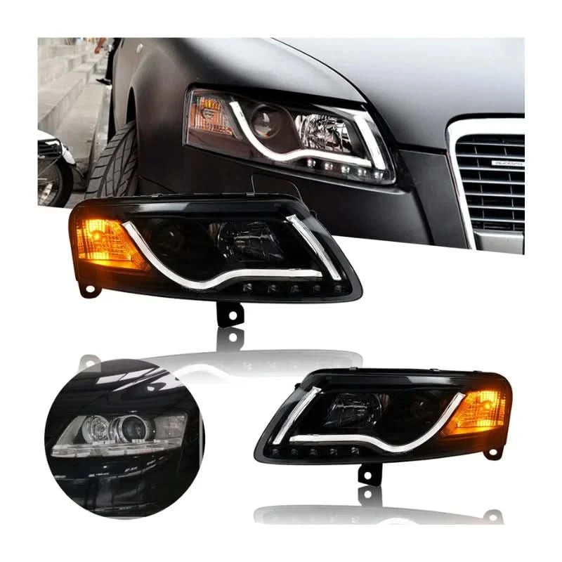 Audi A6 LED Headlight Upgrade 2005–2012 | Projector Headlights with DRL (C5 / C6)