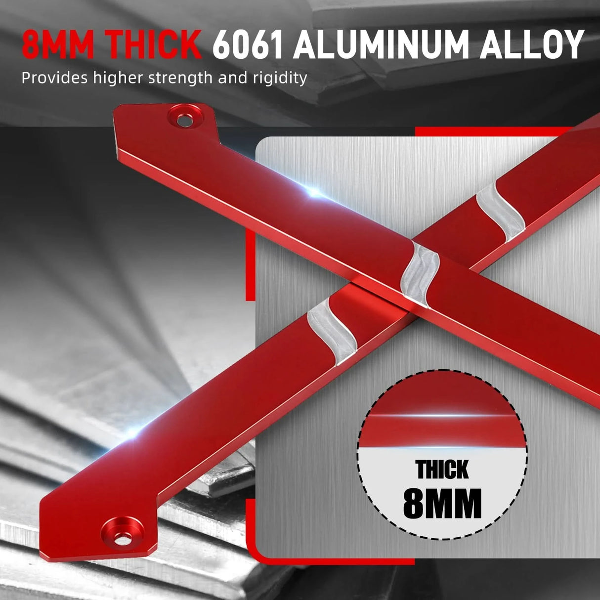 Billet Front Headlight Mounting Brackets – Golf MK7 / e-Golf (2013–2021)