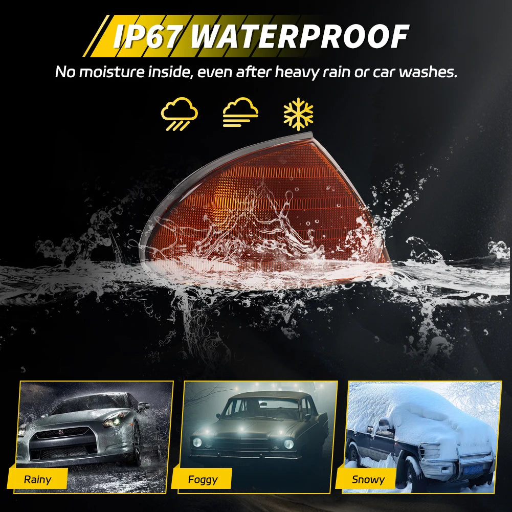 BMW E46 Front Corner Turn Signal Lights – Parking & Side Marker Lamps (1998–2001 Pre-LCI, Pair)