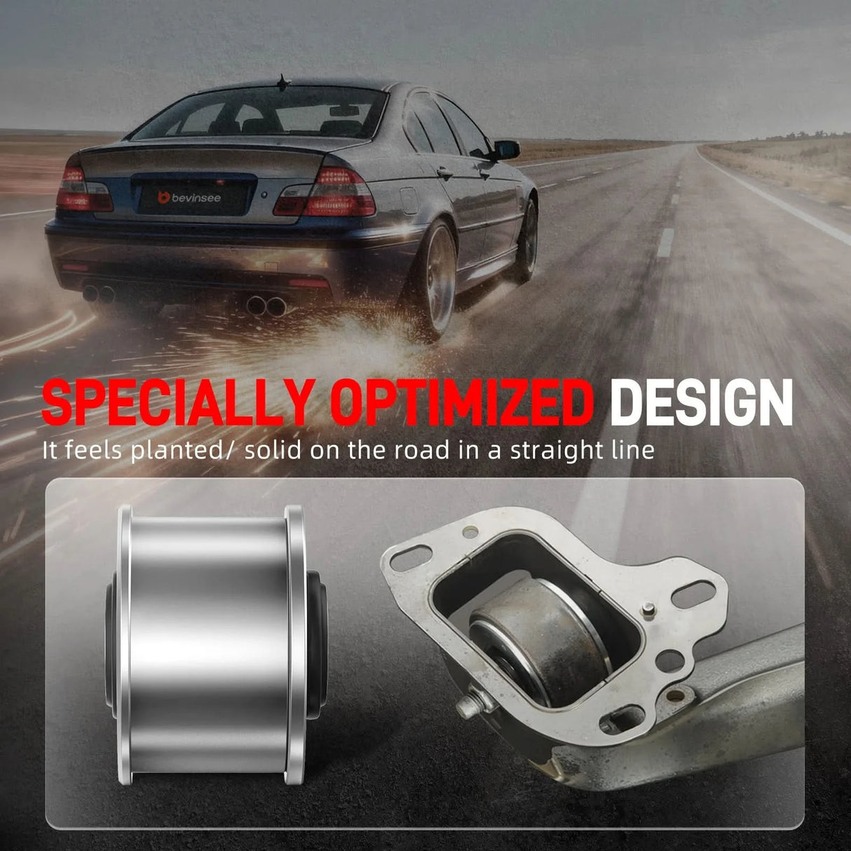 Solid Monoball Rear Trailing Arm Bushings (RTAB) – BMW E36 / E46 / Z4 E85 E86