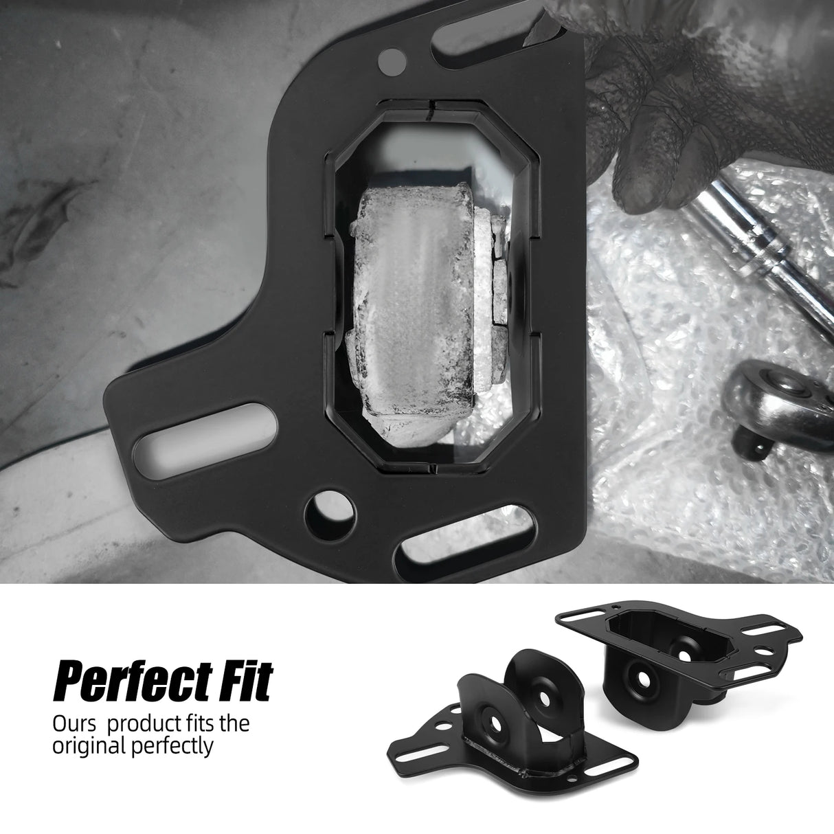 BMW E36 / E46 3 Series & E85 / E86 / E89 Z4 Adjustable Rear Trailing Arm Toe-In Brackets 1992 - 2016 (Excludes E36 Compact / Ti / Z3 / M Variants / Replaces 33303411877 / 33303411878 / 33301096602 / 33301096601)