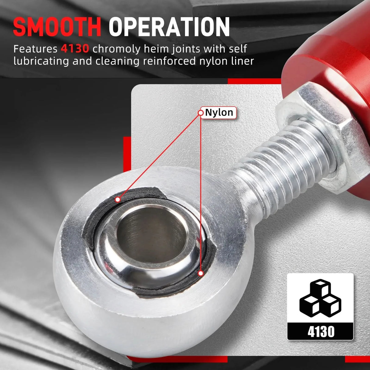 Adjustable Rear Sway Bar End Links – MQB Platform (Golf 7/8, A3/S3/RS3, TT, Passat B8)