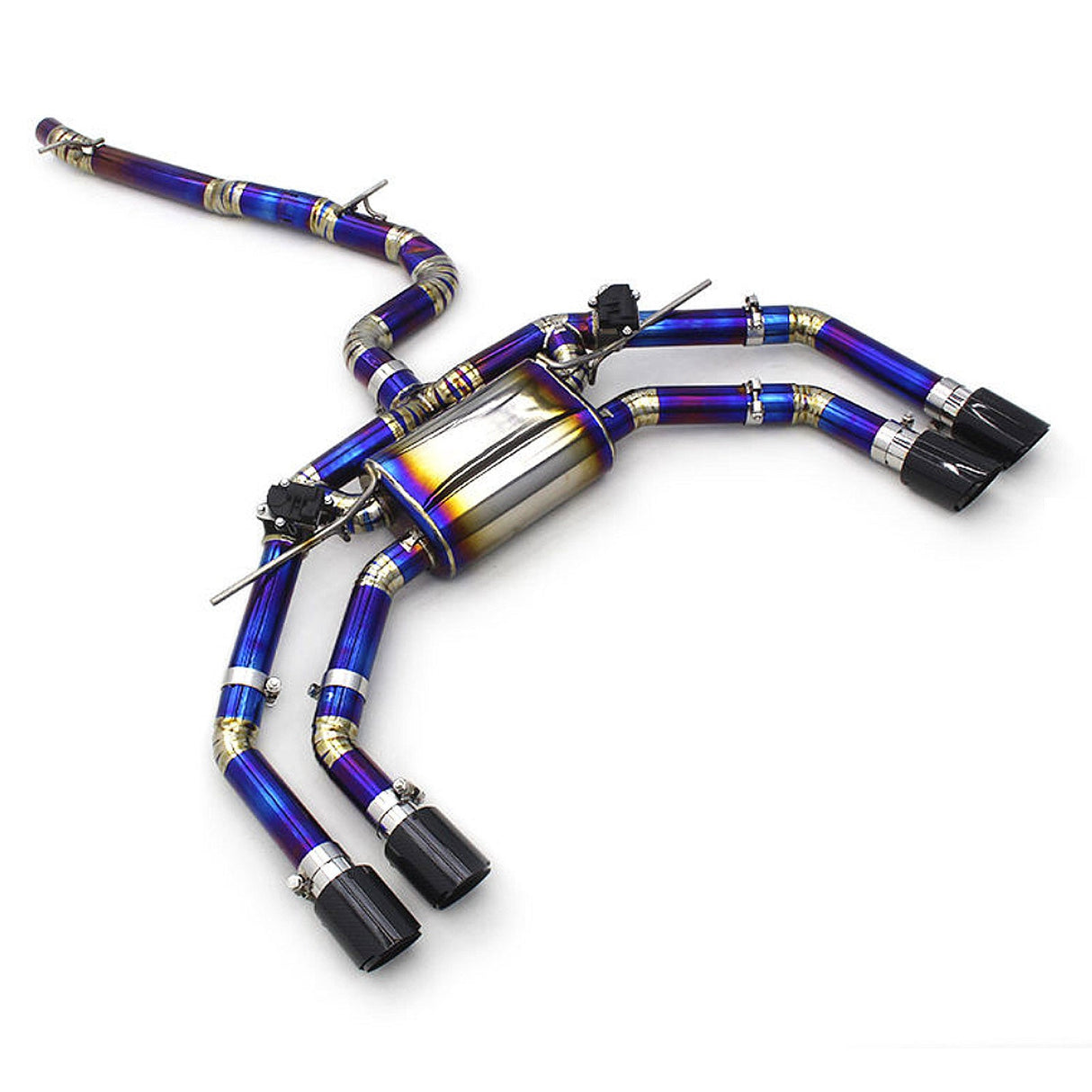 Titanium Valved Catback Exhaust System for Audi TT TTS 8S MK3 2.0T 8S 2015+