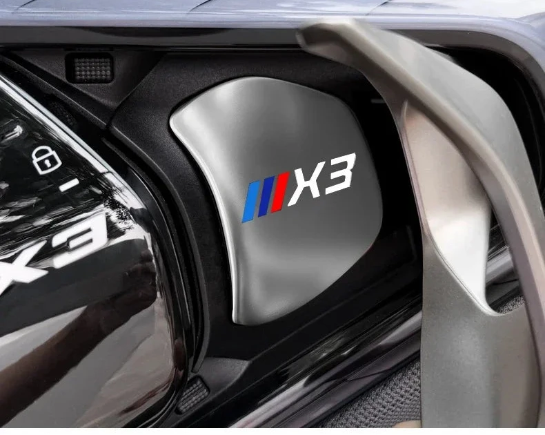 Stainless Steel Inner Door Bowl Guards for BMW X3 G45 2024–2025 – 4-Piece Protective Handle Trim Set