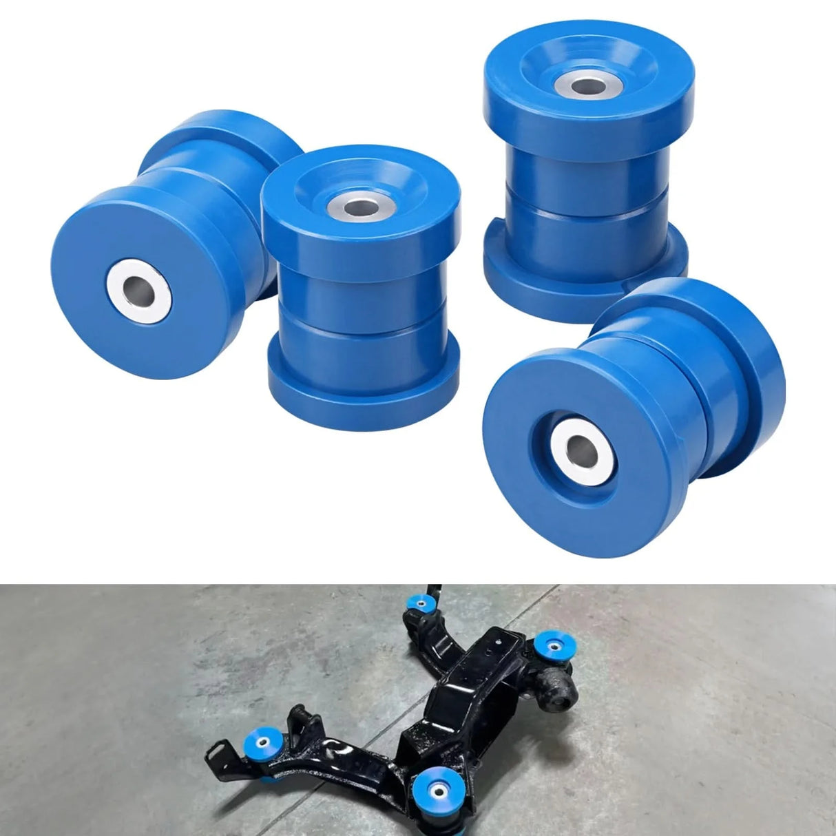 BMW E36 Rear Subframe Bushing Kit – 95A Polyurethane (1992–1999)