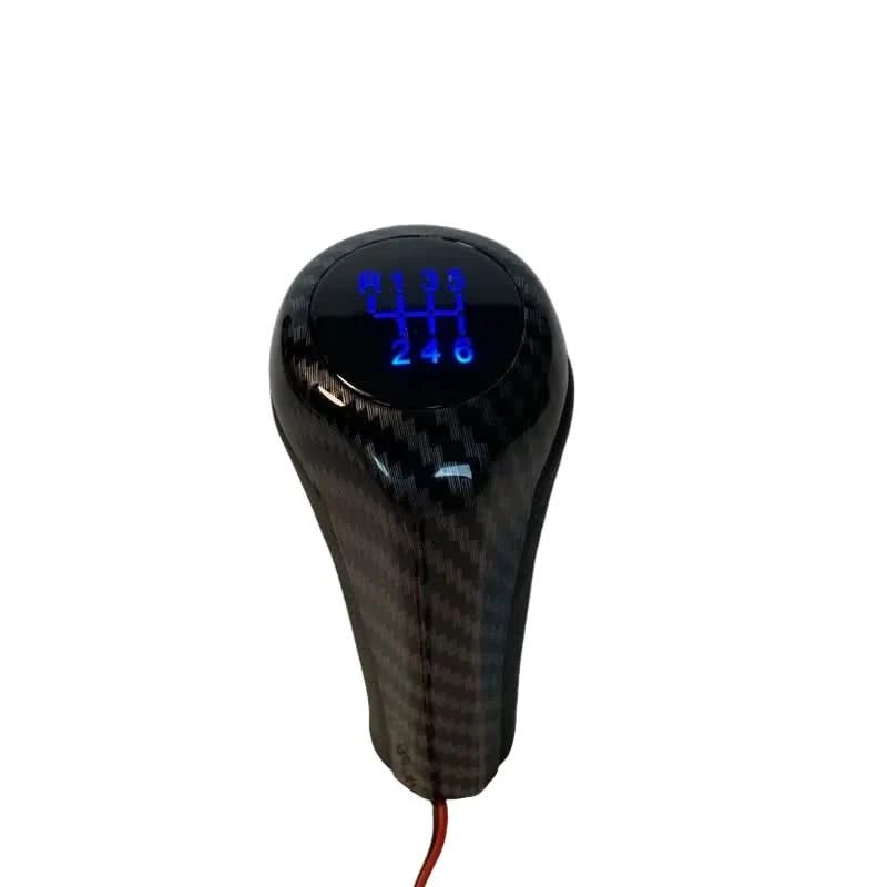BMW LED Illuminated Manual Gear Shift Knob – 5 & 6 Speed Backlit Shifter Upgrade