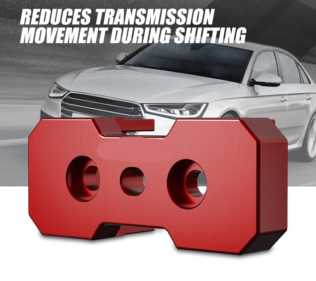 Billet Aluminum Transmission Mount Insert for Audi B8 / B8.5 A4, S4, A5, S5, Q5 & RS Models
