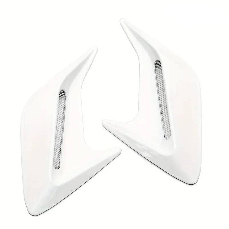 Universal Shark Gill Side Vent Trim (Pair) – Fender/Hood/Trunk Stick-On Accent