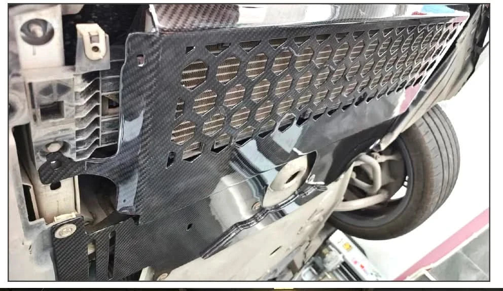 BMW G8X Dry Carbon Fiber Engine Lower Cover – Front Underguard Skid Plate (2021–2025)