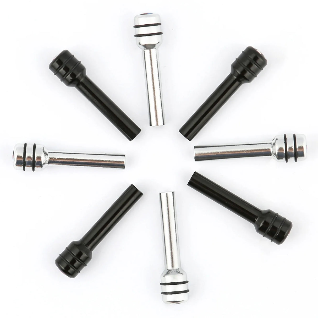 Aluminum Door Lock Pin Set – Fits BMW E39 E46 E90 E60 F10 F20 F30 G20 X1 X3 X5 X7 (4-Piece Interior Upgrade)