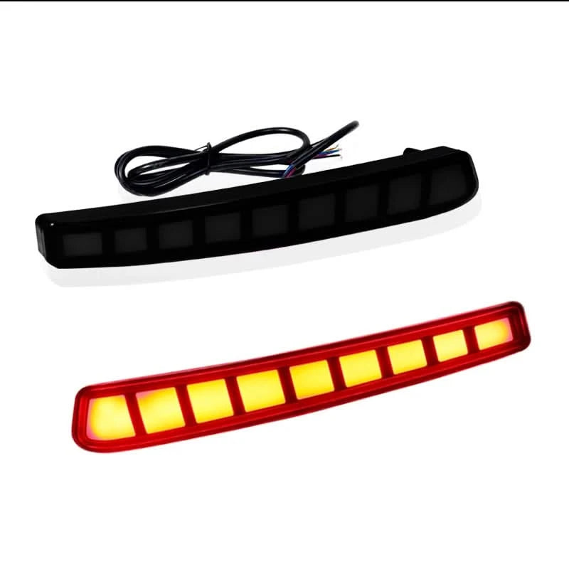 LED Rear Bumper Reflector Lights for Toyota Corolla (2020–2025) – Start-Up Animation, Sequential Turn Signal, Brake & Tail Lamp Upgrade