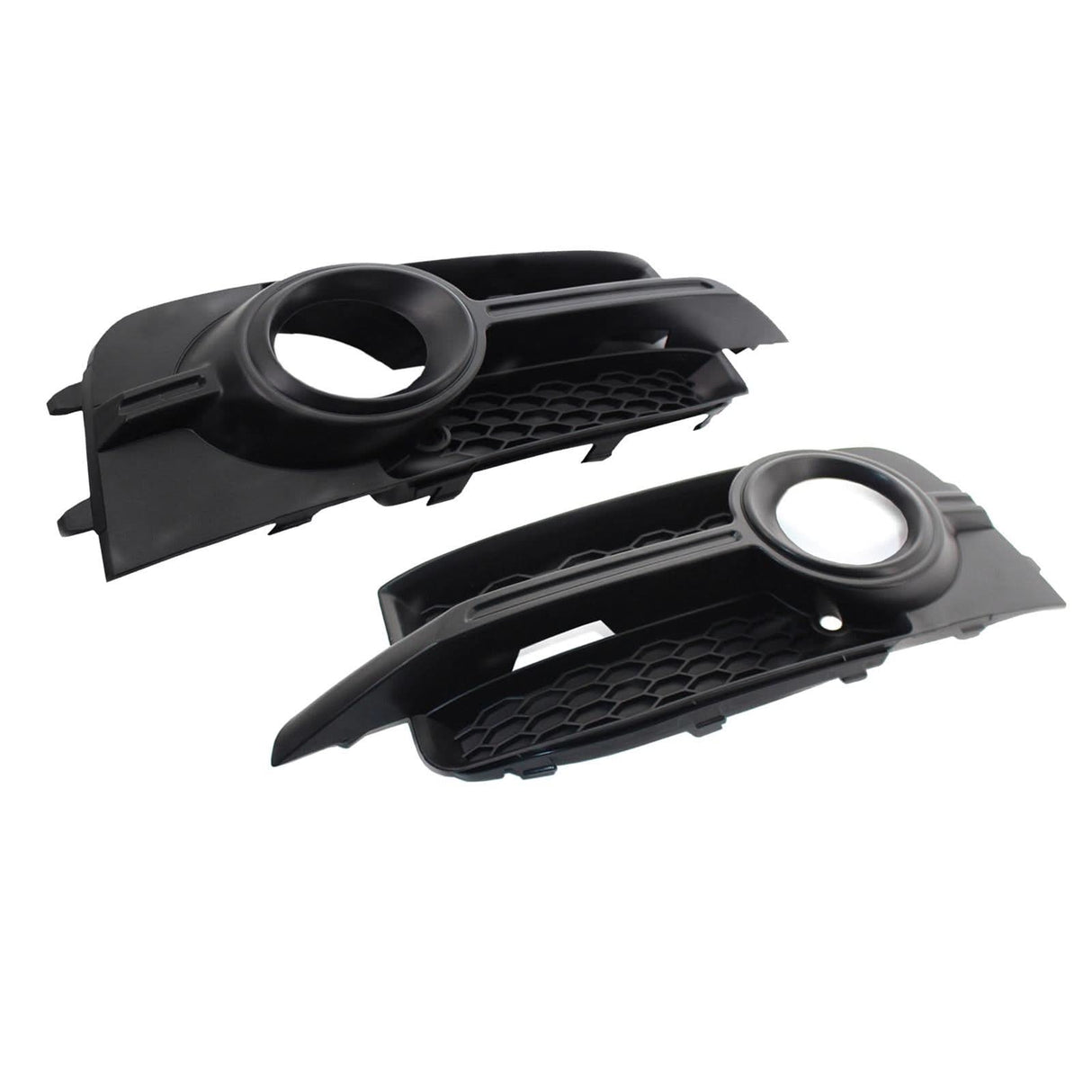 Honeycomb Front Bumper Fog Light Grille – Fit for Audi A1 S-Line 2010–2014 | Left/Right Fog Lamp Mesh Cover (OEM Style 8X0807681B / 8X0807682B)