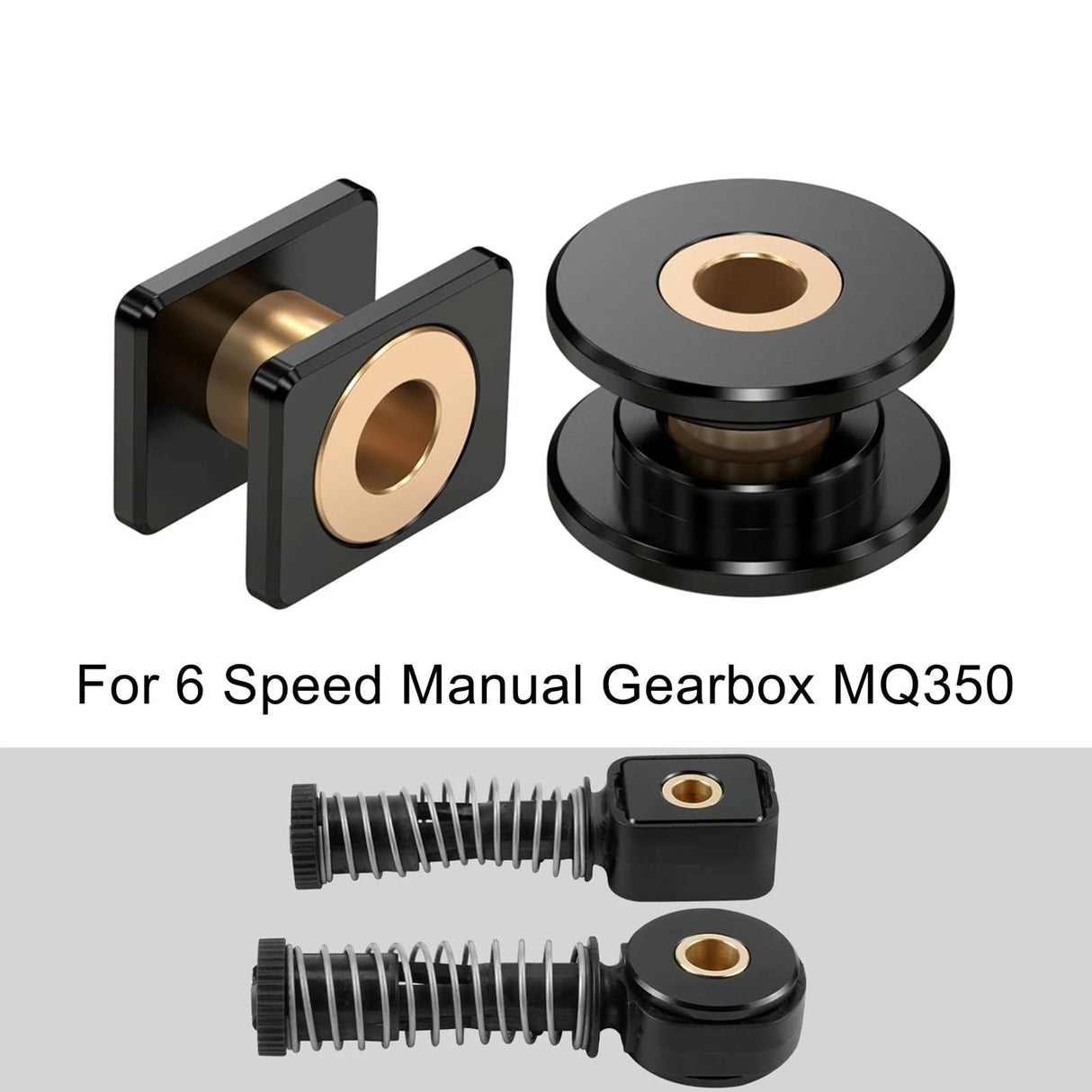 Billet Shifter Cable End Bushing Kit – MQ350 6-Speed Manual (VW / Audi Applications)