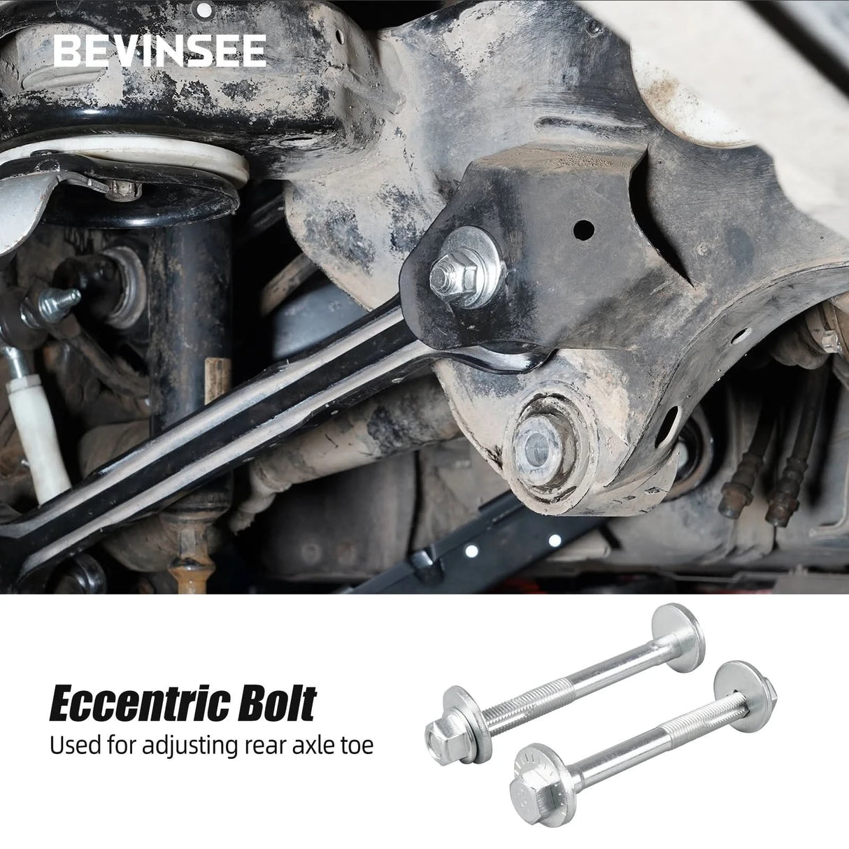 Rear Suspension Eccentric Camber Bolt – BMW E8X & E9X (Replaces 33326764292)