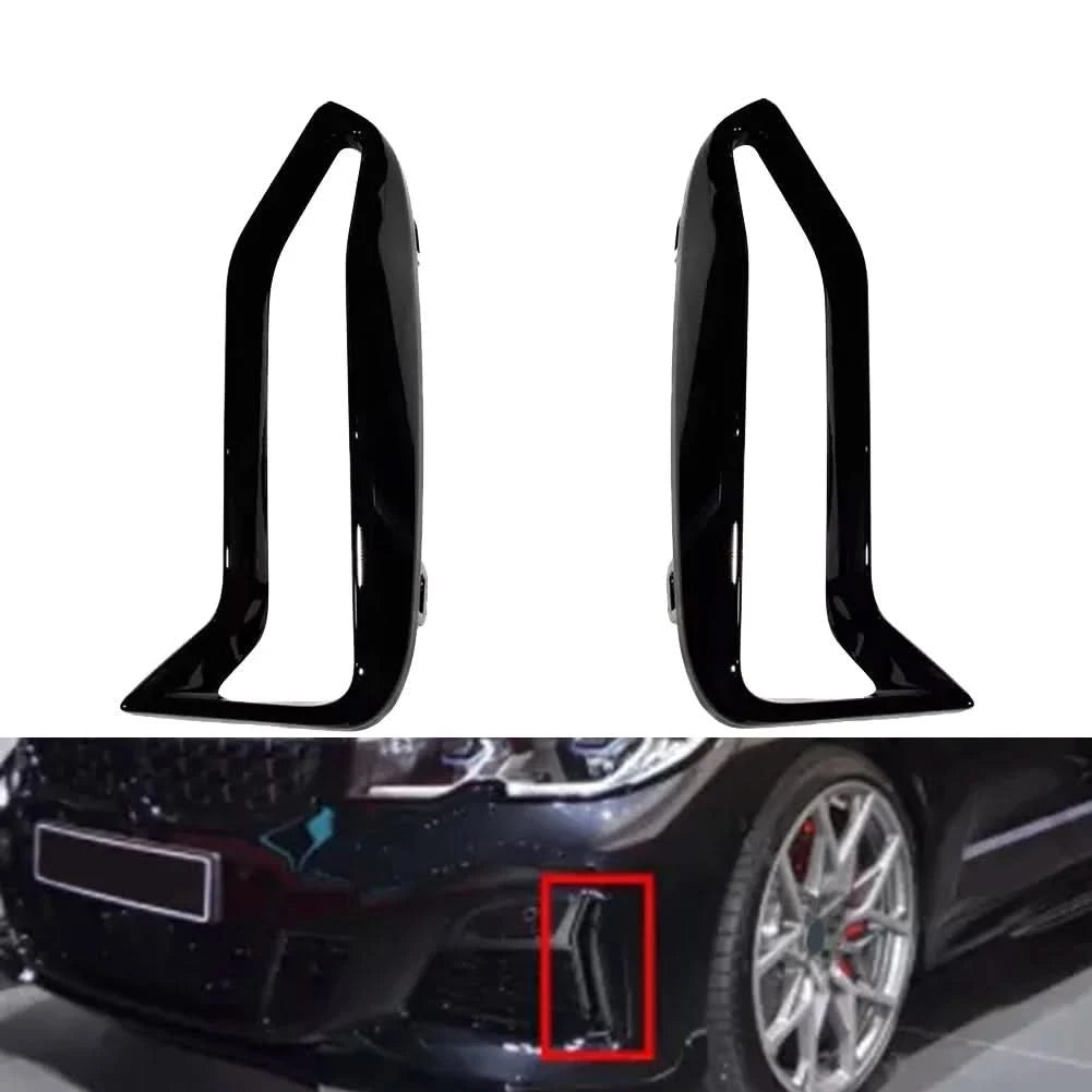 BMW 3 Series G20/G21 M340i Front Bumper Fog Light Grille Trim – Left & Right Pair
