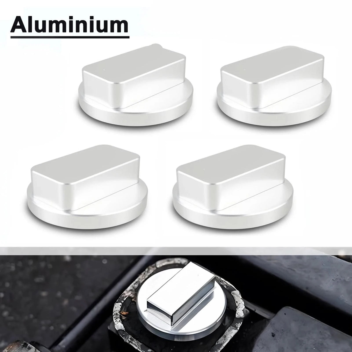 Billet Aluminum Floor Jack Pad Adapter — BMW & MINI Chassis Protection (2001+)