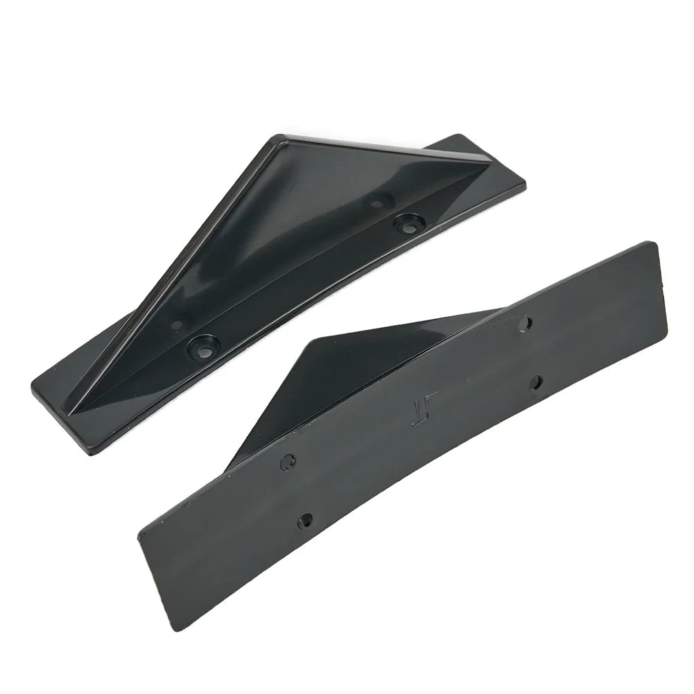 Universal Rear Bumper Diffuser Fins (4PCS) – Splitter Lip Spoiler Protector Caps for Chrysler 300 & More