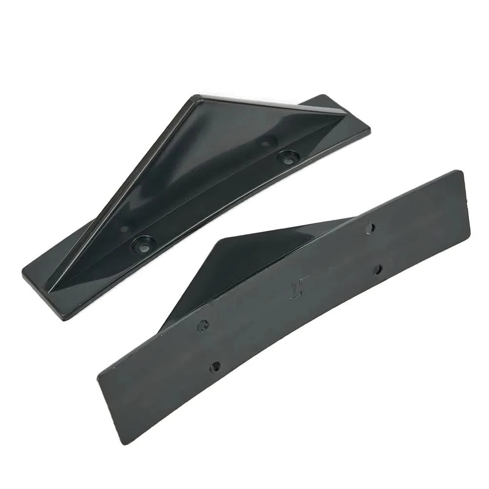 Universal Rear Bumper Diffuser Fins (4PCS) – Splitter Lip Spoiler Protector Caps for Chrysler 300 & More