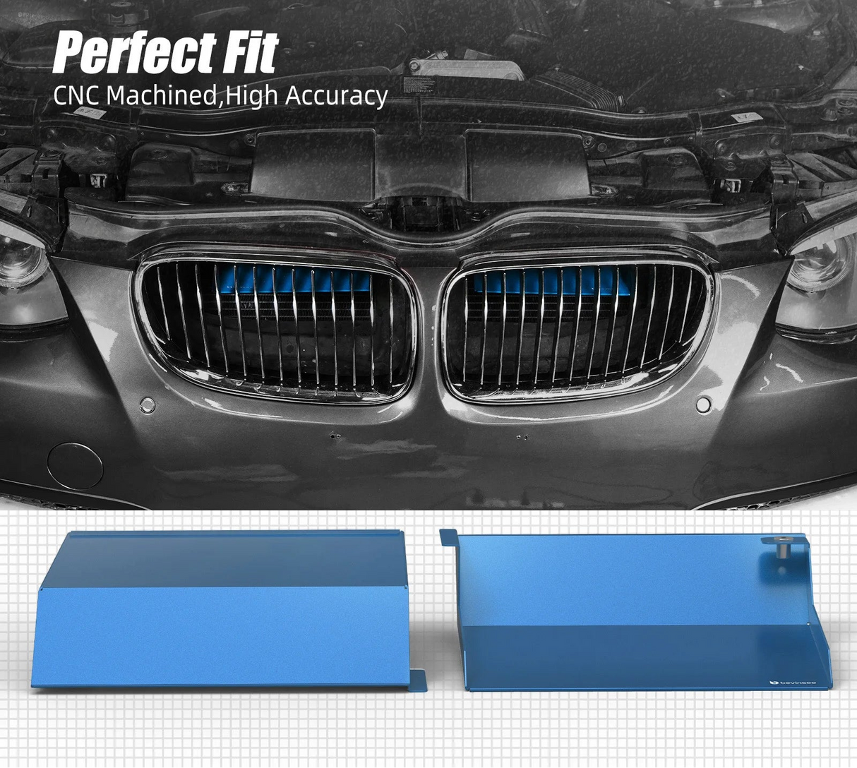 Aluminum Air Intake Scoops – BMW E92 3 Series (323i / 325i / 328i / 330i / 335i / 335d, 2010–2013)