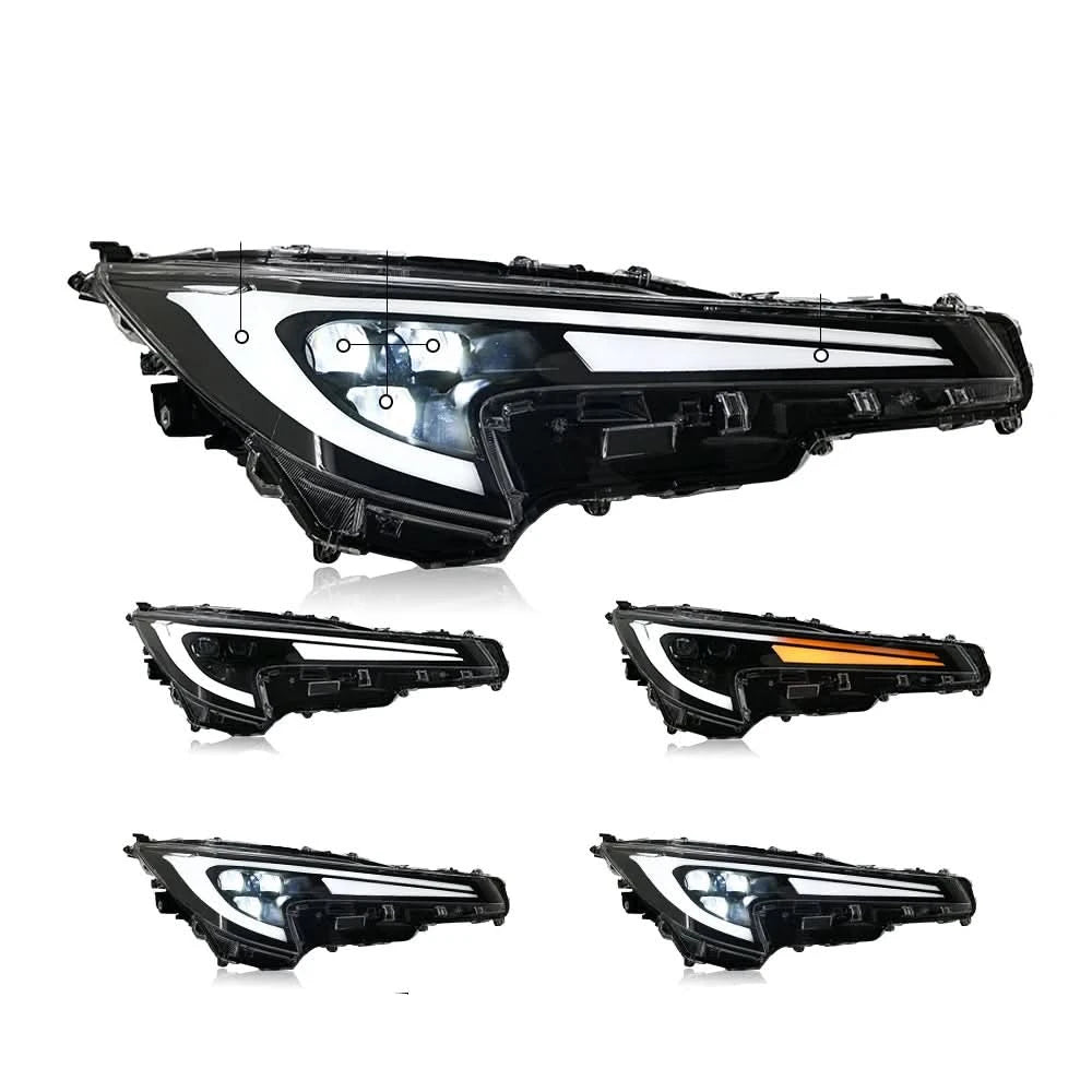 LED DProjector Headlights for Toyota Corolla 2020–2025 – Full Upgrade Headlamp Assembly (Pair)