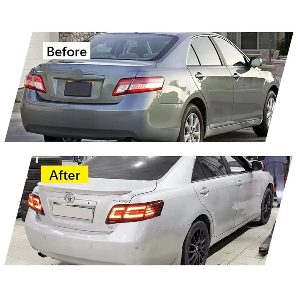 Toyota Camry LED Tail Lights – Sequential Turn Signal Plug & Play Assembly (2007–2011)
