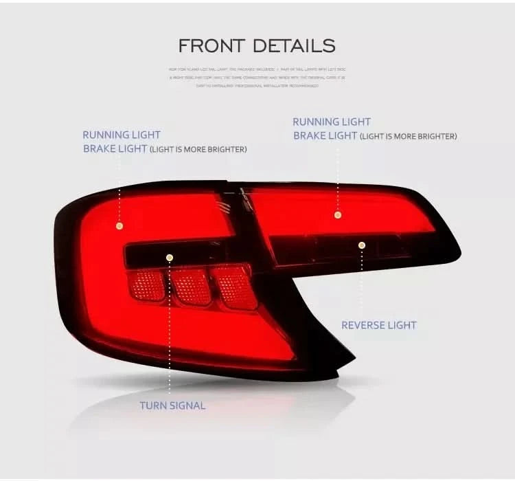 Toyota Camry LED Tail Light Assembly – Plug & Play LED Light Bar Upgrade (2012–2014)