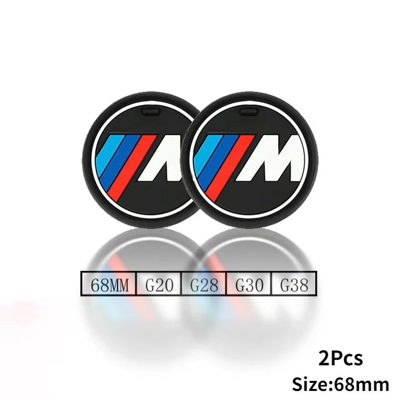 Silicone Cup Holder Coaster Set for BMW – 2PCS Interior Cup Mat for X1 X2 X3 X4 X5 X6 & 1–7 Series (Multiple Chassis Fitment)