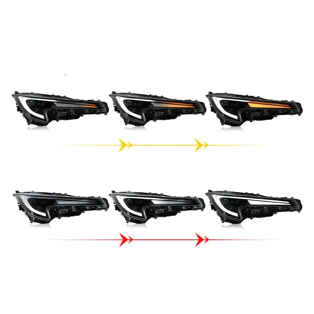 LED DProjector Headlights for Toyota Corolla 2020–2025 – Full Upgrade Headlamp Assembly (Pair)