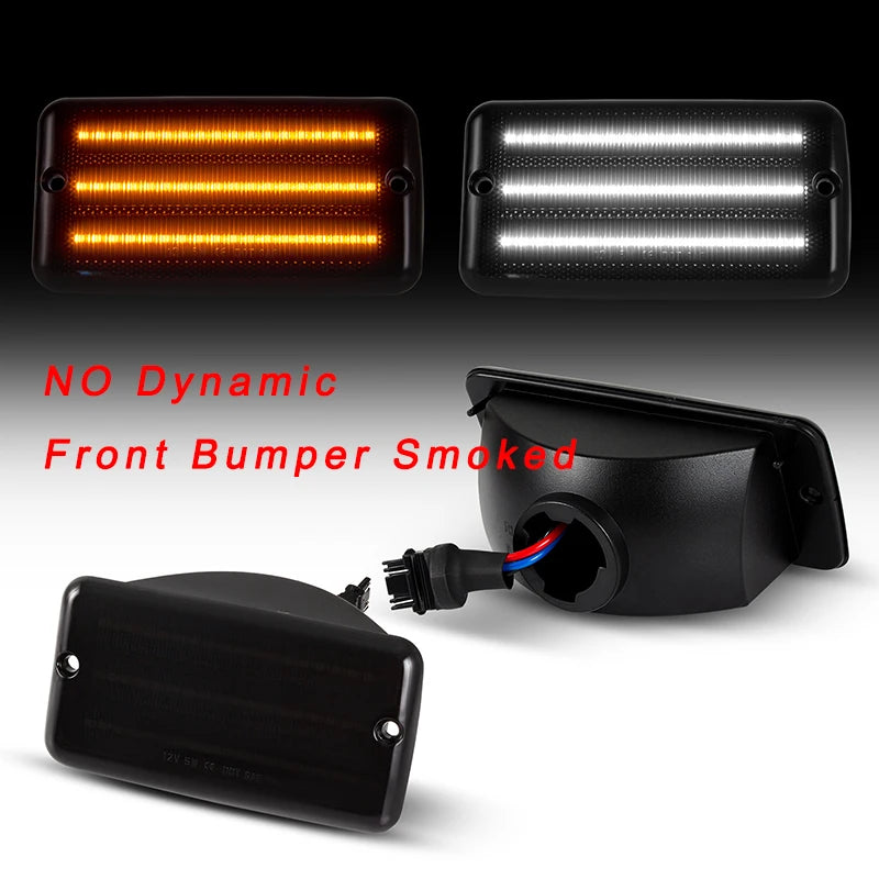 Dynamic LED Turn Signal & Side Marker Lights for Jeep Wrangler TJ (1997–2006)