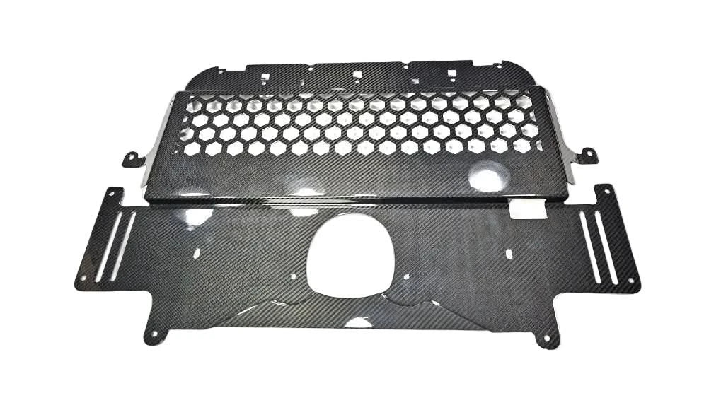 BMW G8X Dry Carbon Fiber Engine Lower Cover – Front Underguard Skid Plate (2021–2025)