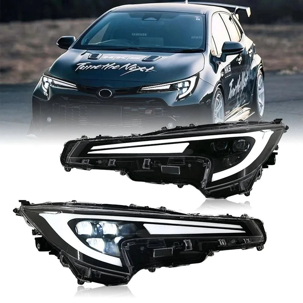 LED DProjector Headlights for Toyota Corolla 2020–2025 – Full Upgrade Headlamp Assembly (Pair)