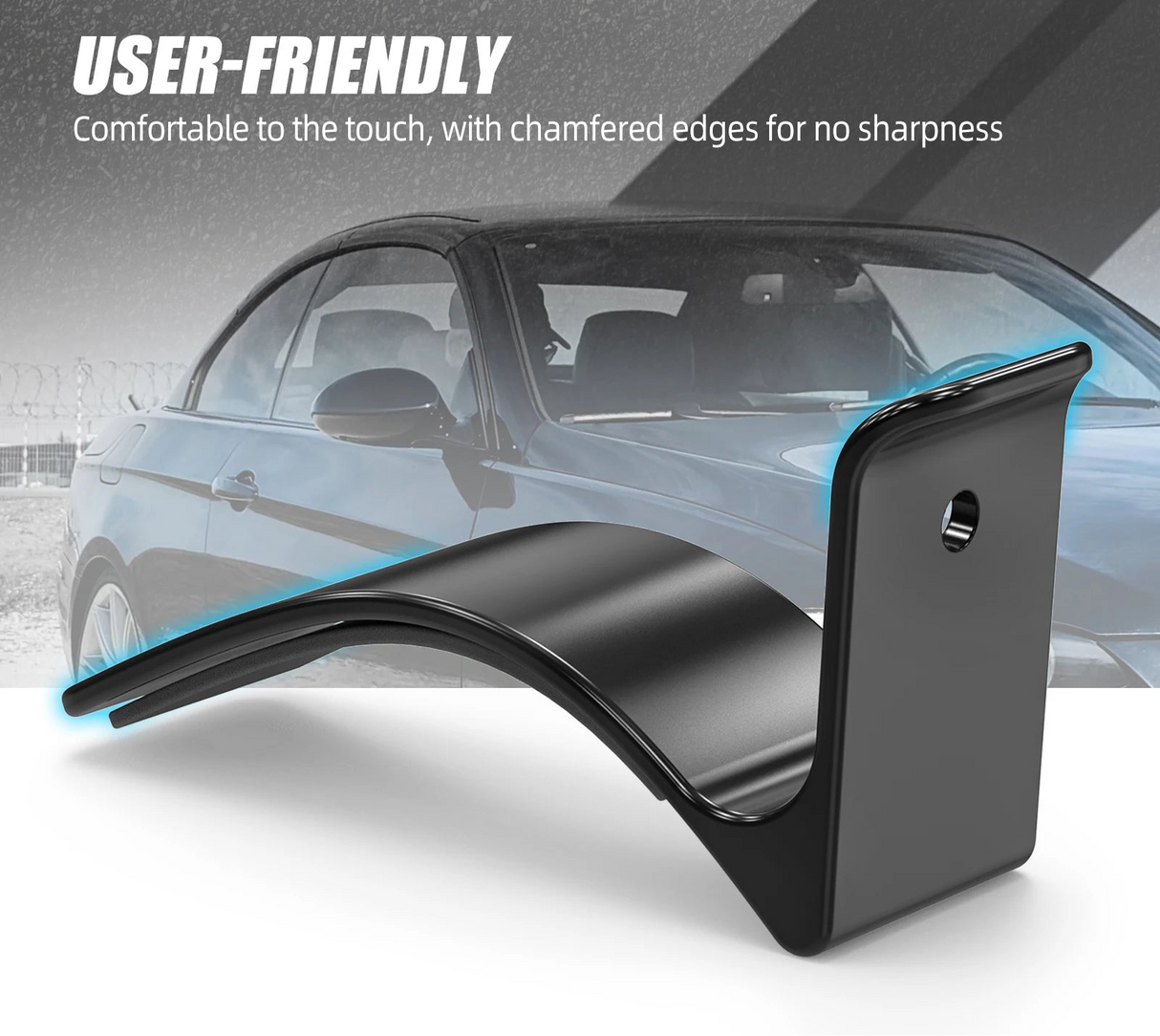 Seatbelt Handover Fix Extender – Billet Aluminum (E92 Coupe)