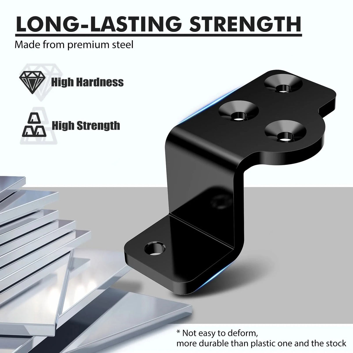 Heavy-Duty Steel Subwoofer Bracket for Jeep Wrangler JK (2007–2010)